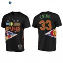 T-Shirt NBA New York Knicks Patrick Ewing BR Remix Negro Hardwood Classics 2020