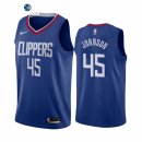 Camisetas NBA de Los Angeles Clippers Keon Johnson Nike Azul Icon 2021-22