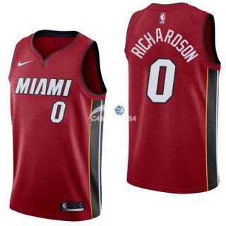 Camisetas NBA de Josh Richardson Miami Heats Rojo Statement 17/18
