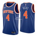 Camisetas NBA de Isaiah Hicks New York Knicks Azul Icon 2018