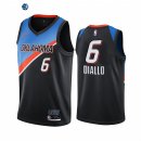 Camiseta NBA de Oklahoma City Thunder Hamidou Diallo Negro Ciudad 2020-21