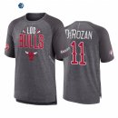 T Shirt NBA Chicago Bulls NO.11 DeMar DeRozan Gris 2022