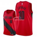 Camisetas NBA de Jake Layman Portland Trail Blazers Rojo Statement 2018