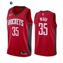 Camiseta NBA de Christian Wood Houston Rockets Rojo Icon 2020-21