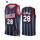 Camisetas NBA Nike Houston Rockets NO.28 Alperen Sengun 75th Season Marino Ciudad 2021-22