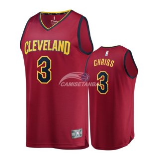 Camisetas de NBA Ninos Marquese Chriss Cleveland Cavaliers Rojo Icon