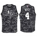 Camisetas de NBA Ninos San Antonio Spurs Derrick White Nike Camuflaje Ciudad 2018