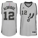 Camisetas NBA de LaMarcus Aldridge San Antonio Spurs Gris