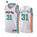 Camisetas NBA de San Antonio Spurs Keita Bates Diop 75th Blanco Ciudad 2021-22