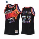 Camisetas NBA Phoenix Suns NO.23 Cameron Johnson 75th Diamante Negro Hardwood Classics 2022