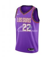Camisetas NBA de DeAndre Ayton Phoenix Suns Nike Púrpura Ciudad 18/19
