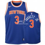 Camisetas de NBA Ninos Billy Garrett Jr New York Knicks Azul Icon 18/19