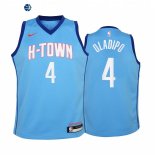 Camiseta NBA Ninos Houston Rockets Victor Oladipo Azul Ciudad 2020-21