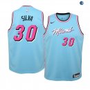 Camisetas de NBA Ninos Miami Heat Chris Silva Azul Ciudad 19/20
