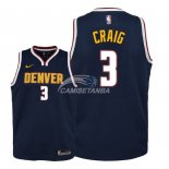 Camiseta NBA Ninos Denver Nuggets Torrey Craig Marino Icon 18/19