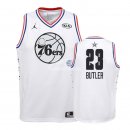 Camisetas de NBA Ninos Jimmy Butler 2019 All Star Blanco