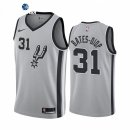 Camisetas NBA de San Antonio Spurs Keita Bates Diop Nike Gris Statement 2021