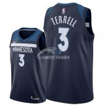 Camisetas NBA de Jared Terrell Minnesota Timberwolves Marino Icon 2018