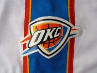Pantalon NBA de Oklahoma City Thunder Blanco