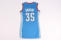 Camisetas NBA Mujer Anthony Davis Oklahoma Thunder Azul