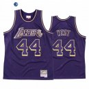 Camisetas NBA Los Angeles Lakers Jerry West Purpura Throwback 2020