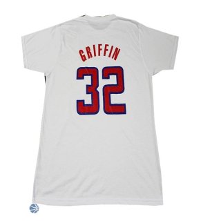 Camisetas NBA Griffin Los Angeles Clippers Blanco