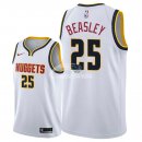 Camisetas NBA de Malik Beasley Denvor Nuggets Blanco Association 18/19