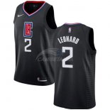 Camisetas NBA de Kawhi Leonard Los Angeles Clippers Negro Statement 2019/20