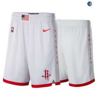 Pantalones Basket Houston Rockets De Blanco Ciudad 19/20
