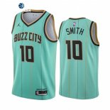 Camisetas NBA de Charlotte Hornets Ish Smith Verde Ciudad 2021-22