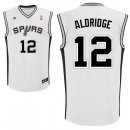 Camisetas NBA de LaMarcus Aldridge San Antonio Spurs Blanco