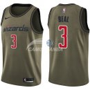 Camisetas NBA Salute To Servicio Washington Wizards Bradley Beal Nike Ejercito Verde 2018