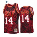 Camisetas NBA Miami Heat NO.14 Tyler Herro X Mitchell Ness Rojo Hardwood Classics 2022
