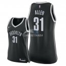 Camisetas NBA Mujer Jarrett Allen Brooklyn Nets Negro Icon