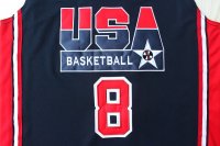 Camisetas NBA de Pippen USA 1992 Negro