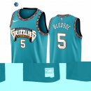 Camisetas NBA Nike Memphis Grizzlies NO.5 Eric Bledsoe Teal Classic 2021