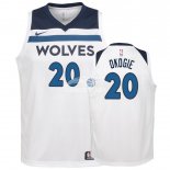 Camisetas de NBA Ninos Josh Okogie Minnesota Timberwolves Blanco Association