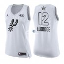 Camisetas NBA Mujer LaMarcus Aldridge All Star 2018 Blanco