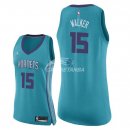 Camisetas NBA Mujer Kemba Walker Charlotte Hornets Verde Icon