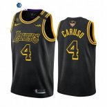 Camisetas NBA L.A.Lakers Alex Caruso 2020 Campeones Finales Negro Mamba