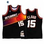 Camisetas NBA Phoenix Suns NO.15 Cloud J.Cole Dreamer Negro Throwback 2022