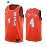 Camisetas NBA de Devonte Graham Rising Star 2020 Naranja