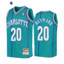 Camisetas de NBA Ninos Charlotte Hornets Gordon Hayward Teal Hardwood Classics 1992-93