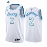 Camiseta NBA de Los Angeles Lakers Andre Drummond Nike Blanco Ciudad 2020-21