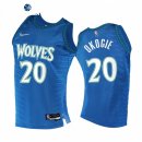 Camisetas NBA de Minnesota Timberwolvs Josh Okogie 75th Azul Ciudad 2021-22