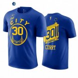 T-Shirt NBA Golden State Warriors Stephen Curry Azul 2020-21