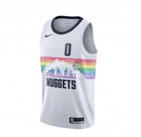 Camisetas NBA de Isaiah Thomas Denvor Nuggets Nike Blanco Ciudad 18/19