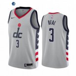 Camiseta NBA de Bradley Beal Washington Wizards Gris Ciudad 2020-21