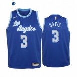 Camiseta NBA Ninos Los Angeles Lakers Anthony Davis Azul 2020-21