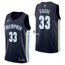 Camisetas NBA de Pau Gasol Memphis Grizzlies Marino Icon 17/18
